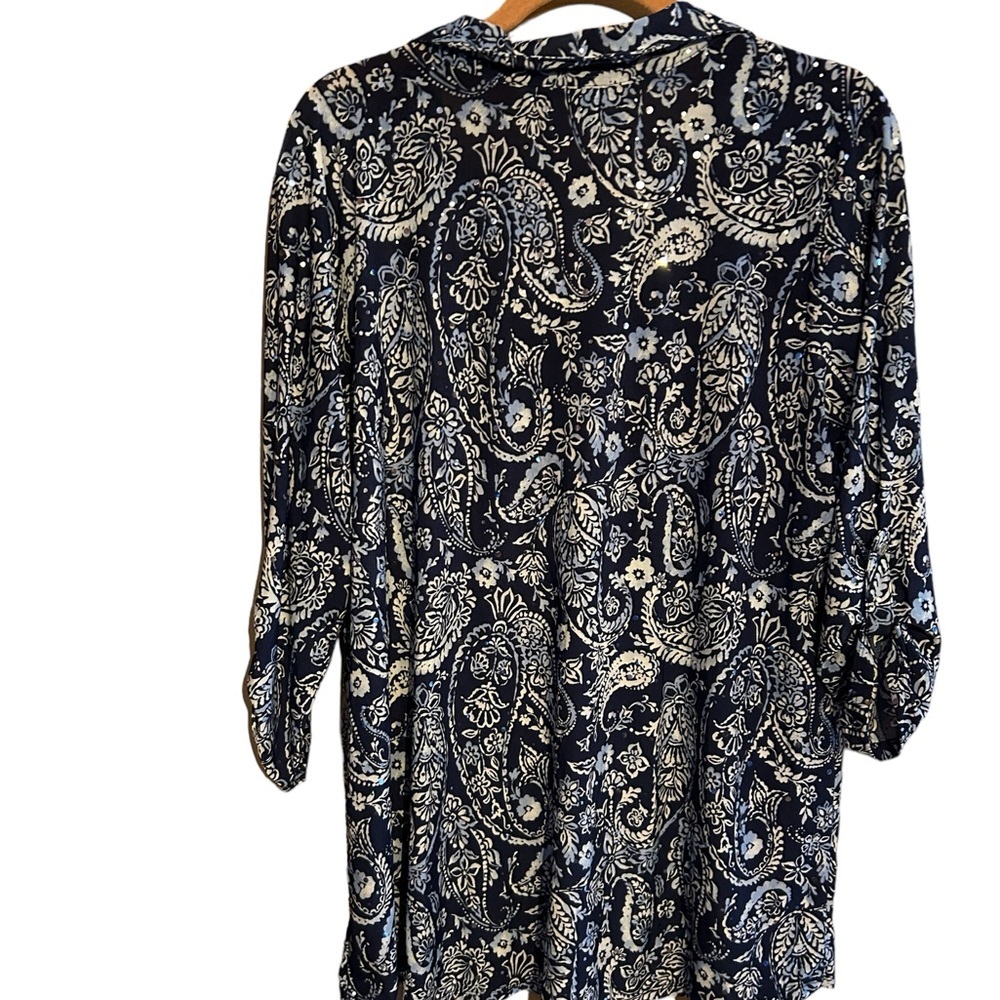 Emily Daniels button down top size 2x